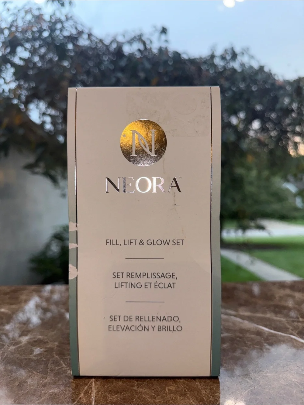 Neora Fill, Lift & Glow Set — Cream Facial Serum & Face Oil
